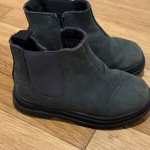 Zara Kids Dark Gray Ankle Boots
